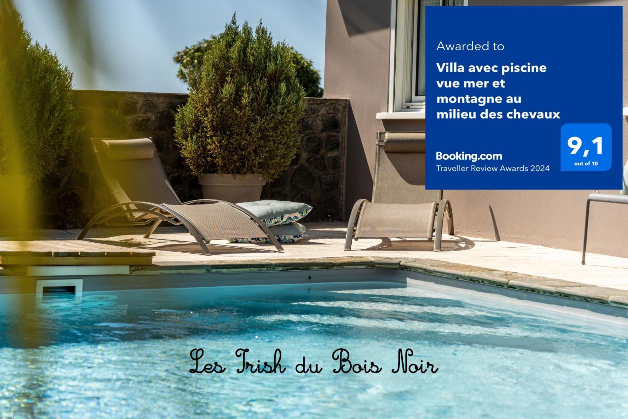 Villa Avec Piscine Vue Mer Et Montagne, En Pleine Nature Saint-Joseph Extérieur photo