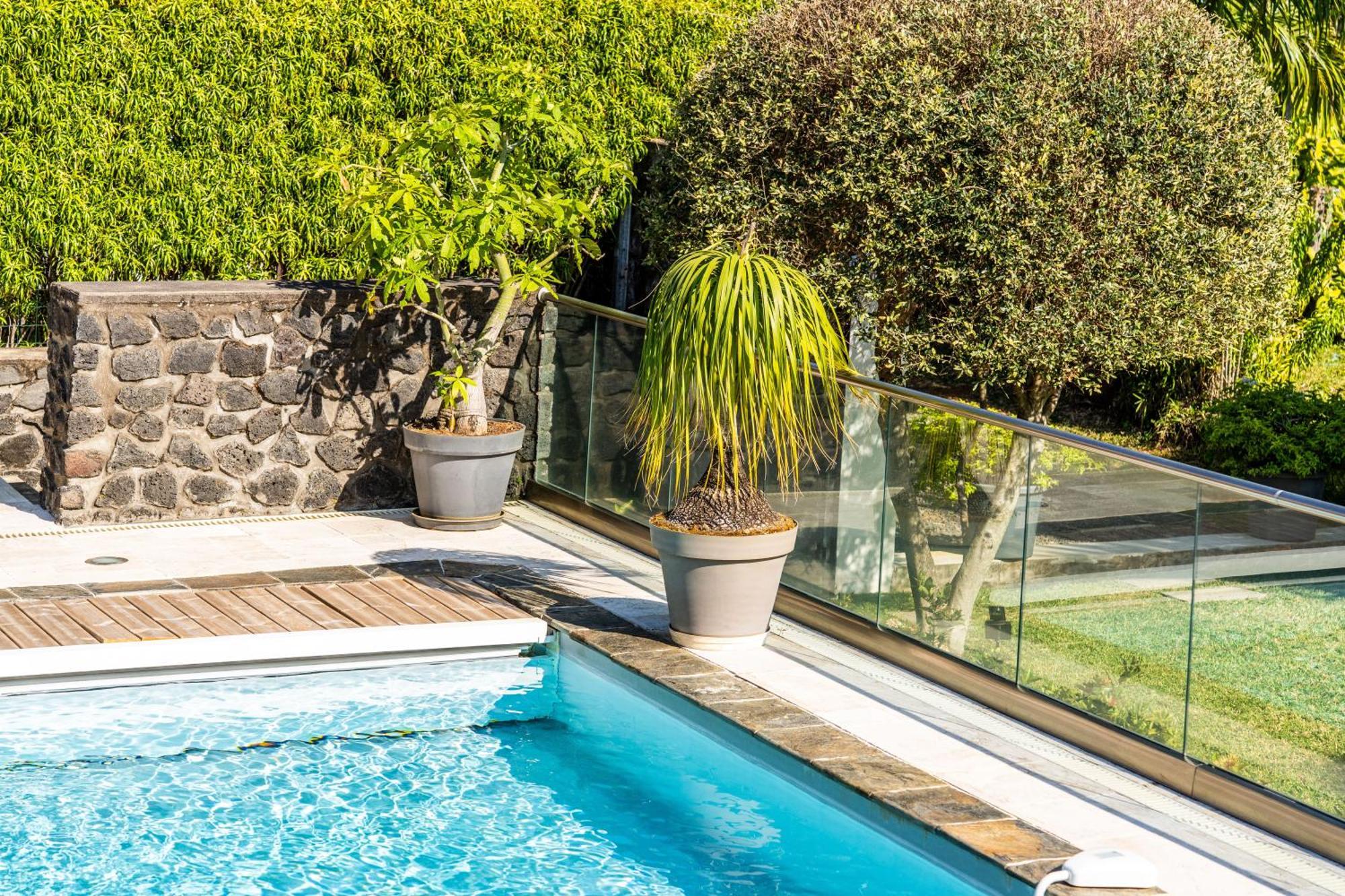 Villa Avec Piscine Vue Mer Et Montagne, En Pleine Nature Saint-Joseph Extérieur photo